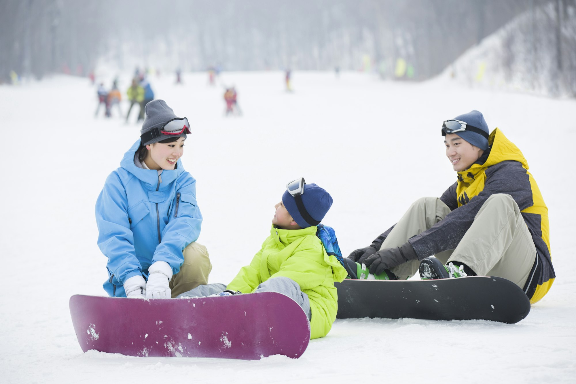 snowboarding