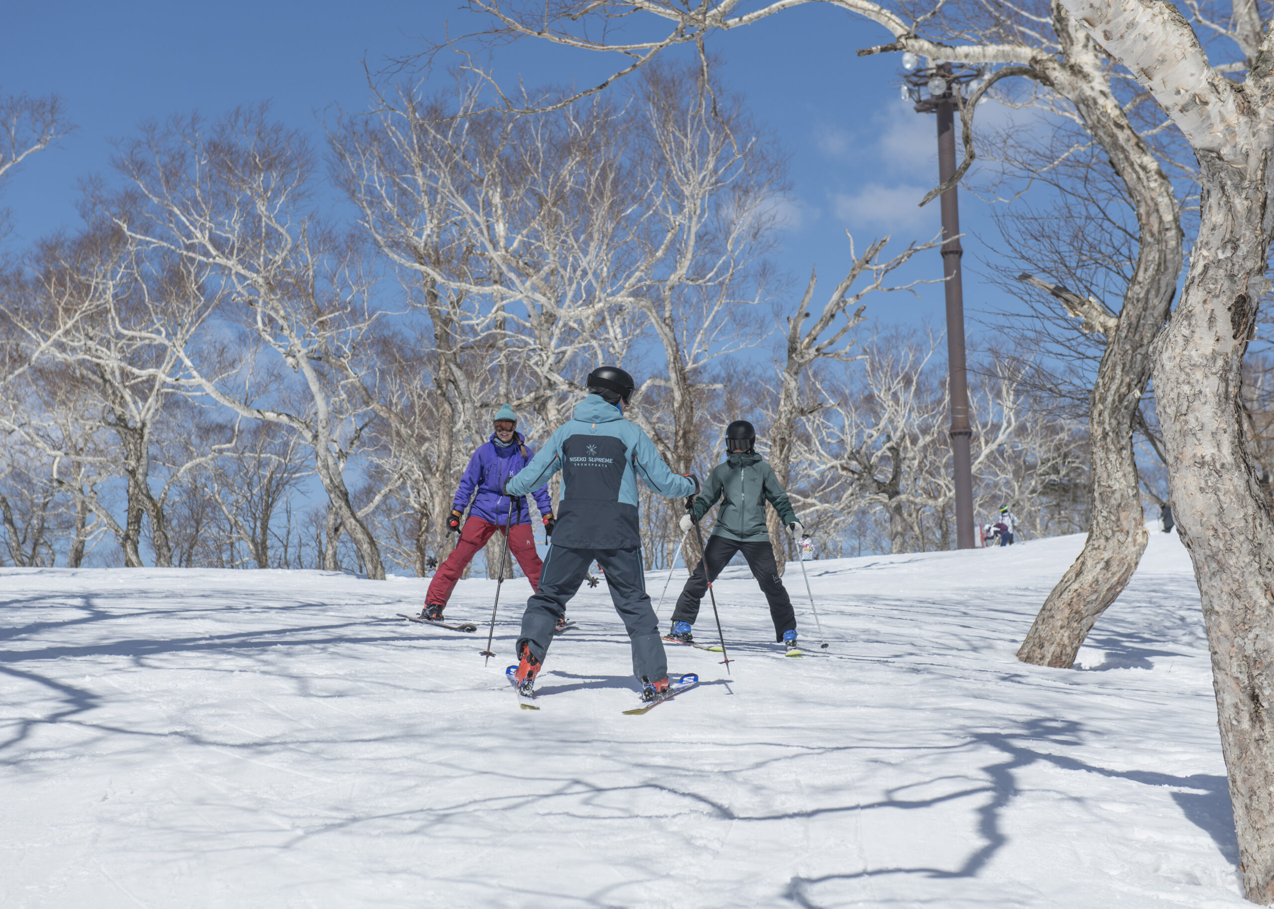 Beginner ski lessons Niseko