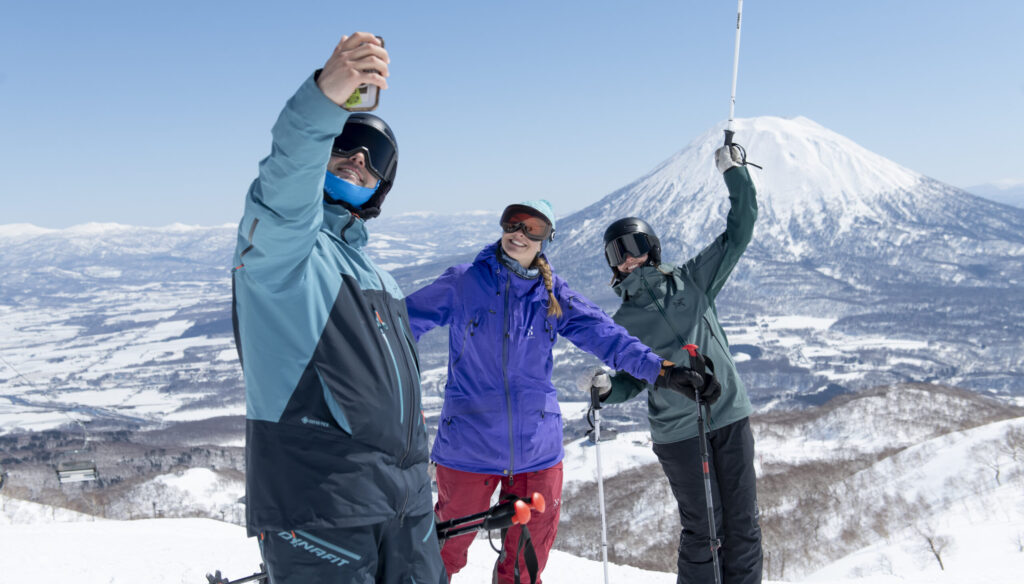 Family ski trip