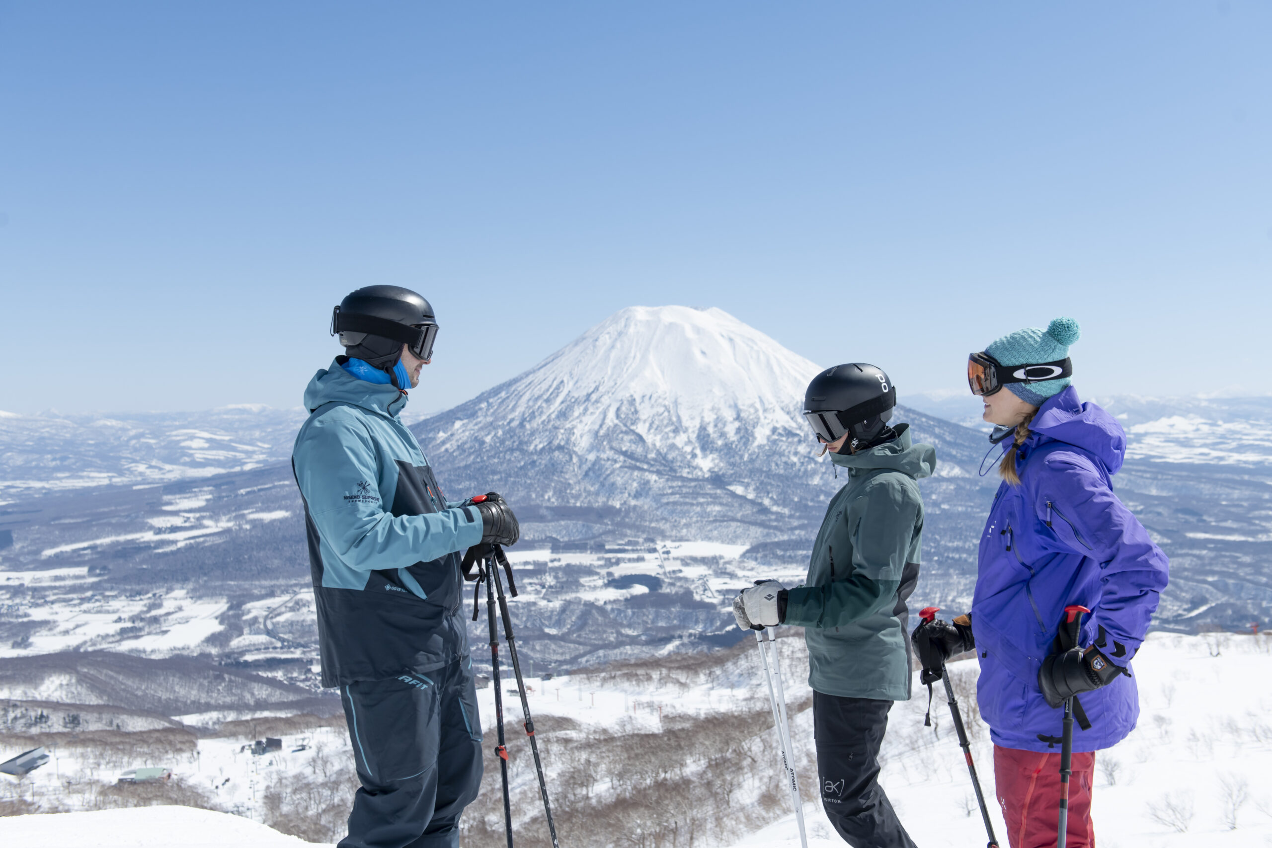 Beginner ski lessons Niseko