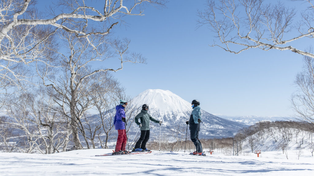 Beginner ski lessons Niseko